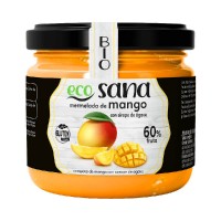 Mermelada de Mango con Sirope de Ágave 260 gramos Ecosana