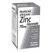 Gluconato de Zinc (90 pastillas de 70 mg.)