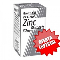 Gluconato de Zinc (90 pastillas de 70 mg.)