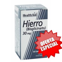 Bisglicinato de Hierro 30 mg.