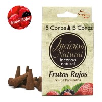 Incienso Natural Sys Frutos Rojos 15 Conos