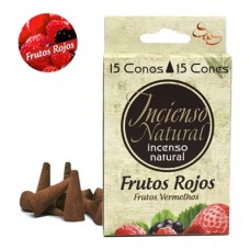 Incienso Natural Sys Frutos Rojos 15 Conos