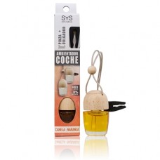 Ambientador Coche Sys Style Pinza 7 ml. Canela-Naranja