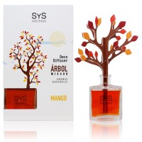 Ambientador Difusor Árbol Sys 90 ml. Mango