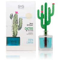 Ambientador Difusor Cactus Sys 90 ml. Ropa Limpia