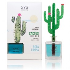 Ambientador Difusor Cactus Sys 90 ml. Ropa Limpia