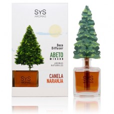 Ambientador Difusor Abeto Sys 90 ml. Canela-Naranja