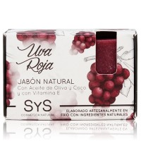Jabón Natural Sys Premium 100g Uva Roja
